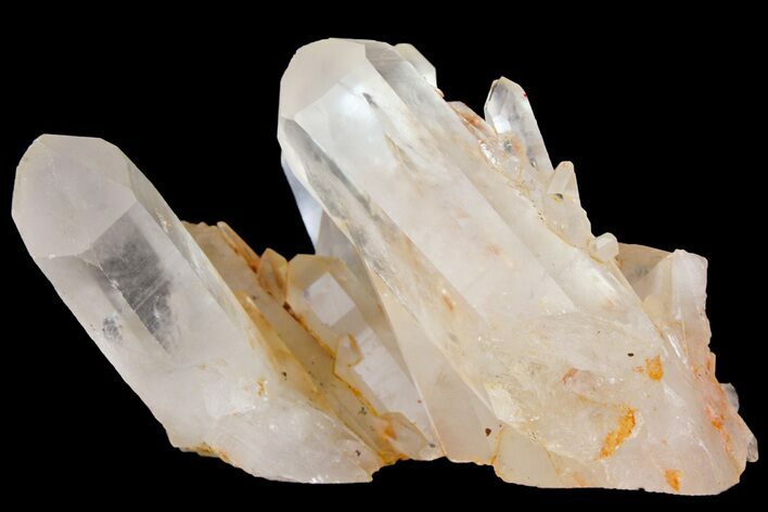 Tangerine Quartz Crystal Cluster - Madagascar #156856